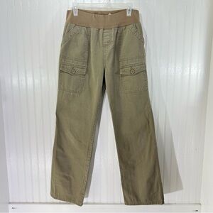 Motherhood Maternity Olive Green Wide Leg Cargo Pants
